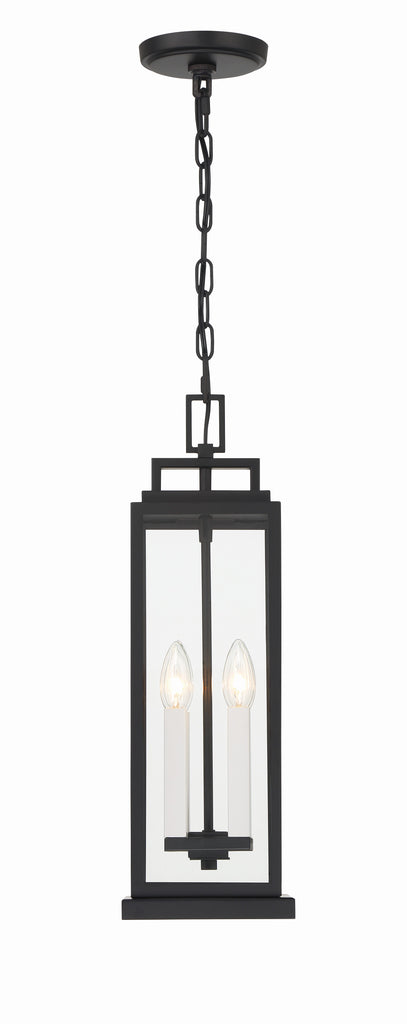 Aspen 4 Light Matte Black Outdoor Pendant - C193-ASP-8915-MK