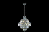 C121-2038D32C/RC - Regency Lighting: Maxime 30 light Chrome Chandelier Clear Royal Cut Crystal