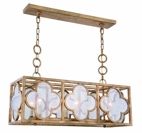 ZC121-1526D29GIAG - Urban Classic: Trinity 6 light Golden Iron Pendant