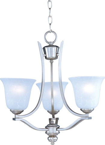 Madera 3-Light Chandelier Satin Silver - C157-10174ICSS