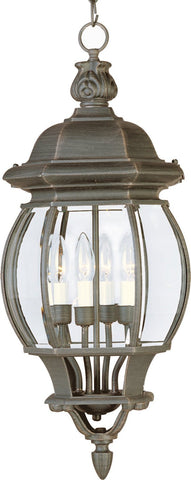 Crown Hill 4-Light Outdoor Hanging Lantern Rust Patina - C157-1039RP