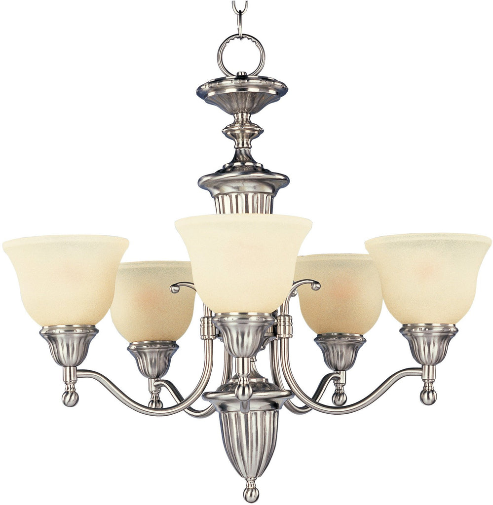 Soho 5-Light Chandelier Satin Nickel - C157-11053SVSN