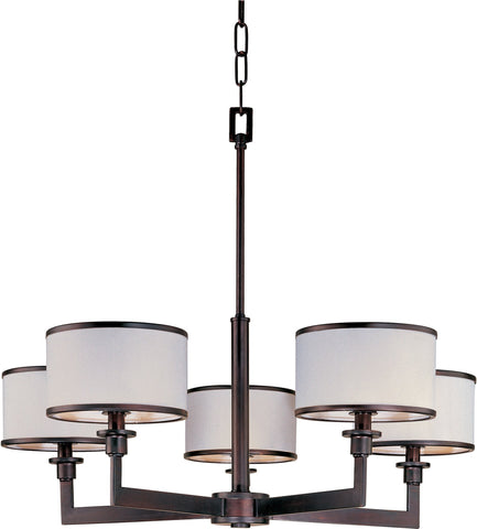 Nexus 5-Light Chandelier Oil Rubbed Bronze - C157-12055WTOI