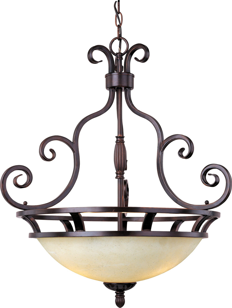 Manor 3-Light Pendant Oil Rubbed Bronze - C157-12202FIOI