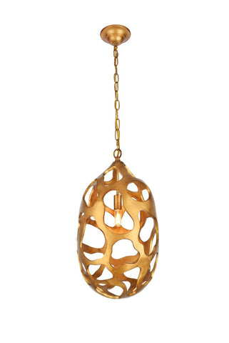 ZC121-1545D12GG - Urban Classic: Bombay 1 light in Gilded Gold  chandelier