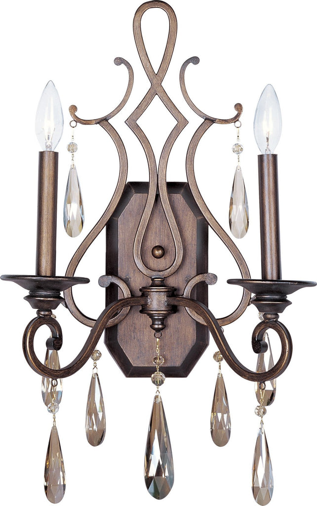 Chic 2-Light Wall Sconce Heritage - C157-14309HR
