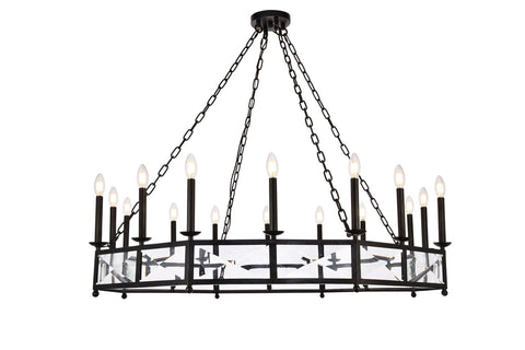 ZC121-1537G49VB - Urban Classic: Exeter 16 light Vintage Bronze Chandelier Clear Royal Cut Crystal