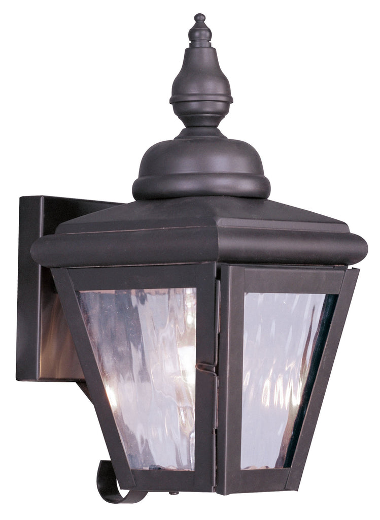 Livex Cambridge 1 Light Bronze Outdoor Wall Lantern - C185-2030-07