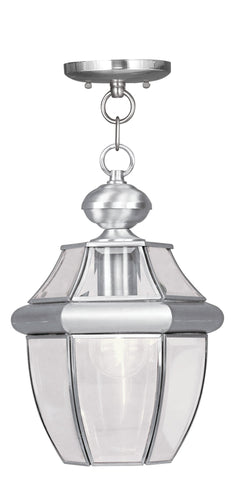 Livex Monterey 1 Light BN Outdoor Chain Lantern  - C185-2152-91