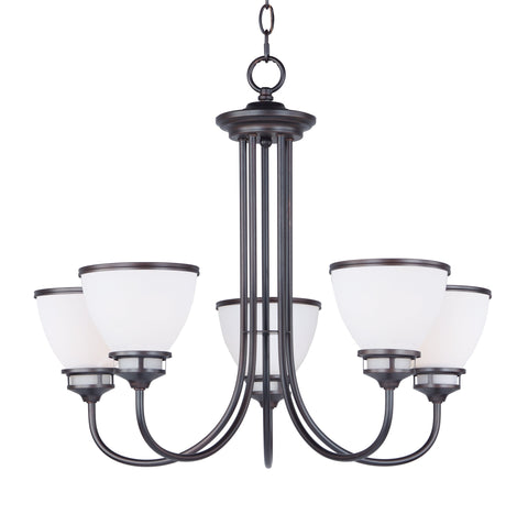 Novus 5-Light Chandelier Oil Rubbed Bronze - C157-21585SWOI