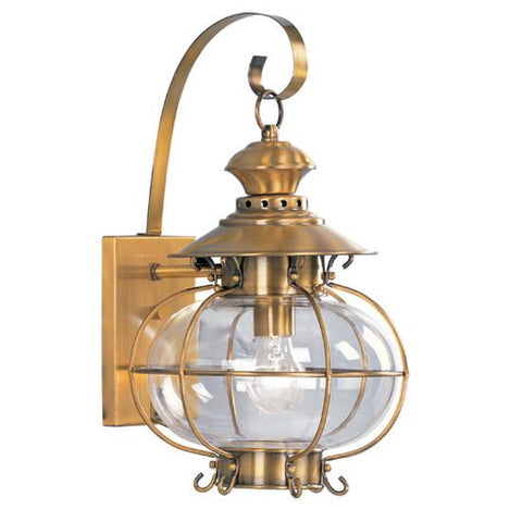 Livex Harbor 1 Light FB Outdoor Wall Lantern - C185-2222-22