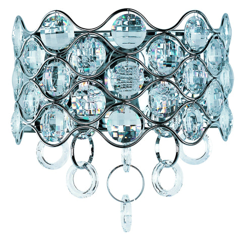 Cirque 2-Light Wall Sconce Polished Chrome - C157-23099BCPC