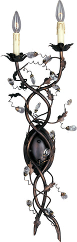 Elegante 2-Light Wall Sconce Oil Rubbed Bronze - C157-2858OI