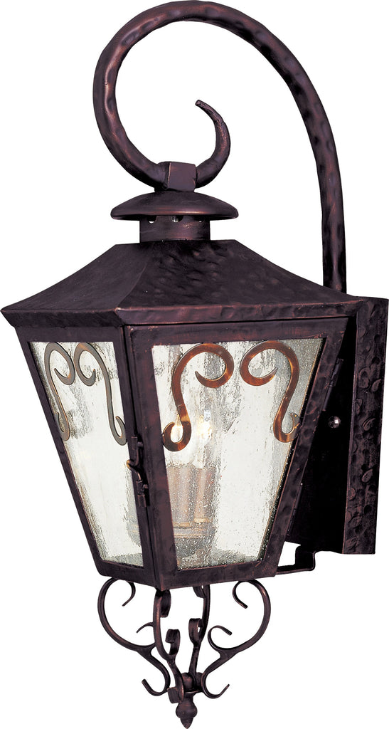 Cordoba 3-Light Outdoor Wall Lantern Oil Rubbed Bronze - C157-30154CDOI