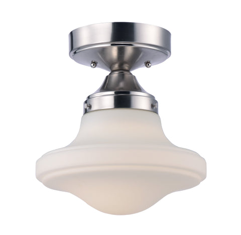 New School LED Flush Mount Satin Nickel - C157-30240SWSN