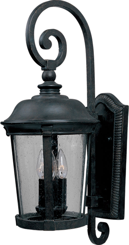 Dover Cast 3-Light Outdoor Wall Lantern Bronze - C157-3025CDBZ