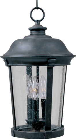 Dover Cast 3-Light Outdoor Hanging Lantern Bronze - C157-3029CDBZ