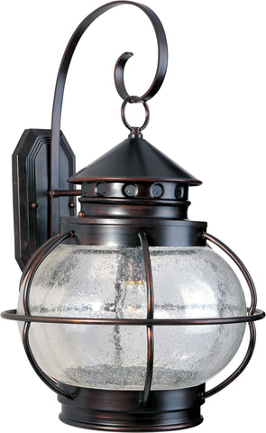 Portsmouth 1-Light Outdoor Wall Lantern Oil Rubbed Bronze - C157-30504CDOI