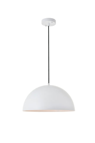 ZC121-LD4025D16WH - Living District: Forte 1 light White Pendant