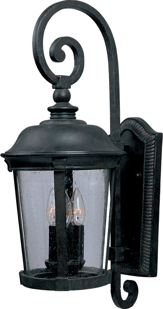 Dover VX 3-Light Outdoor Wall Lantern Bronze - C157-40094CDBZ