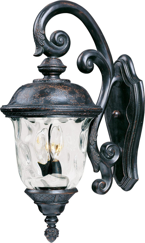 Carriage House VX 3-Light Outdoor Wall Lantern Oriental Bronze - C157-40497WGOB