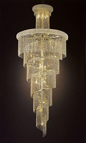 French Empire Empress Crystal (Tm) Chandelier Lighting H 72" W 30" - CJD-CG/2175/30