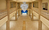 Large Foyer/Entryway Maria Theresa Empress Crystal (tm) Chandelier Chandeliers Lighting! H 60" W 52" Dressed with Diamond Cut Crystal! - GB104-SILVER/B12/2756/36+1-DC