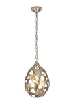 ZC121-1545D10GS - Urban Classic: Bombay 1 light in Gilded Silver  chandelier