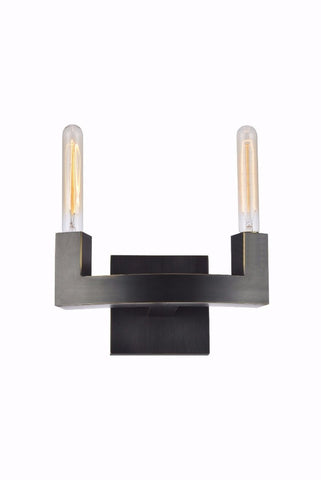 ZC121-1525W11BZ - Urban Classic: Corsica 2 light Bronze Wall Sconce