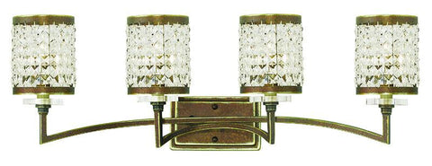 Livex Grammercy 4 Light Palacial Bronze Bath Light - C185-50564-64