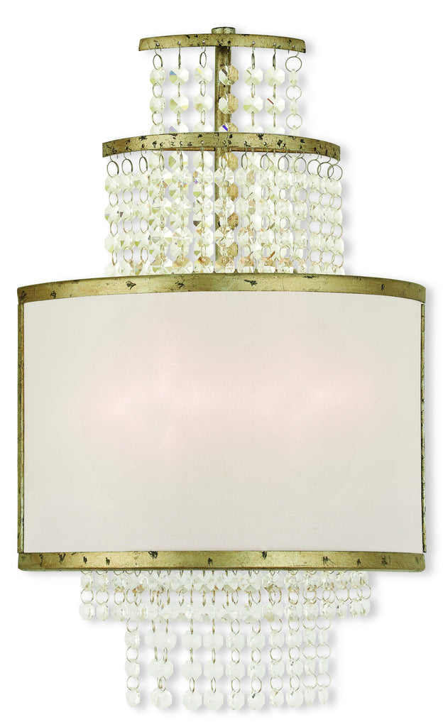 Livex Prescott 2 Light Winter Gold Wall Sconce - C185-50782-28