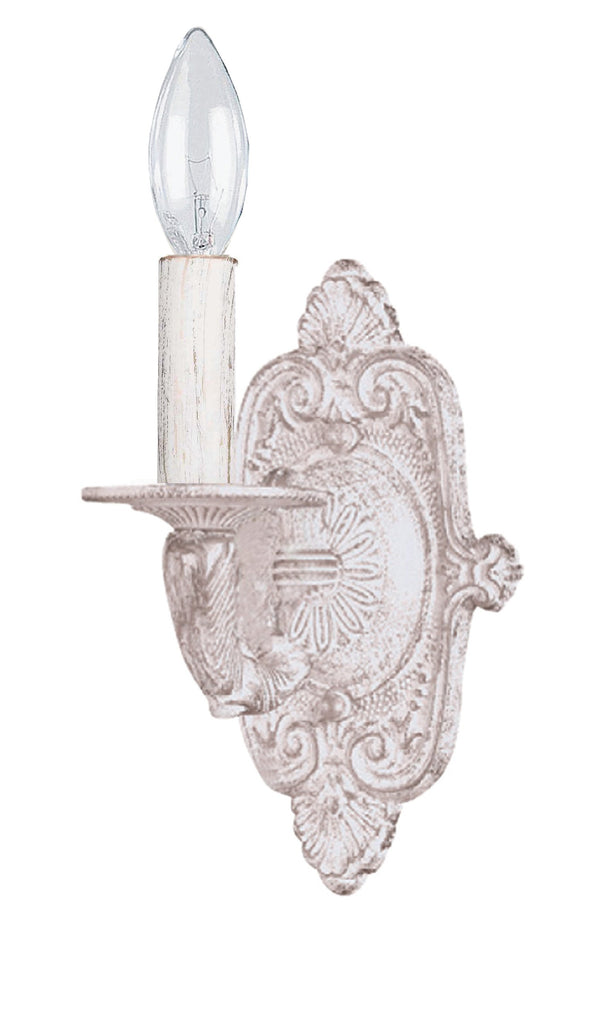 1 Light Antique White Youth Sconce - C193-5111-AW