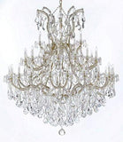 Set of 2-1 Large Foyer/Entryway Maria Theresa Empress Crystal (Tm) Chandeliers Lighting! H 60" W 52" and 1 Chandelier Crystal Lighting H30" X W28" - B12/2756/36+1 + 21532/12+1