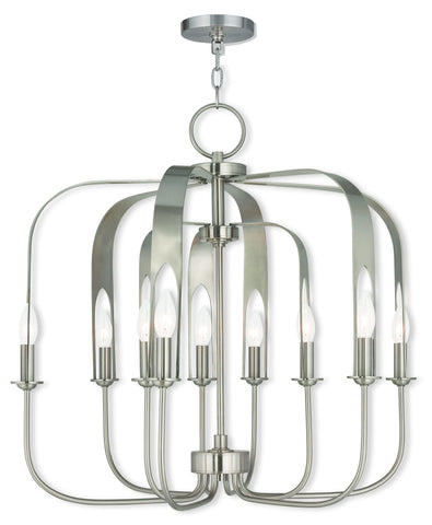 Livex Addison 6 Light + 3 Light EBZ Chandelier - C185-51938-91