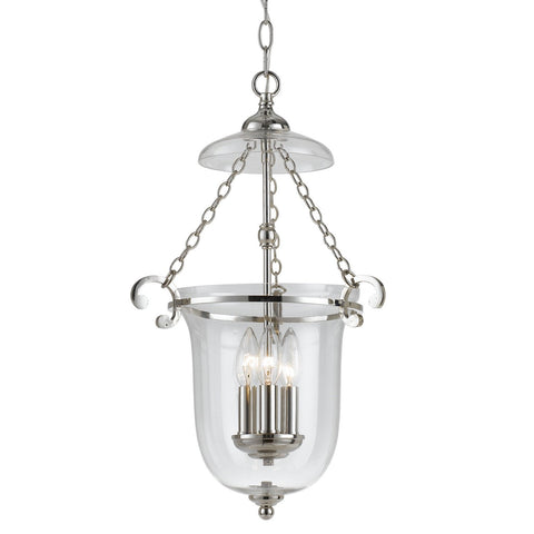 3 Light Polished Nickel Transitional Pendant - C193-5762-PN