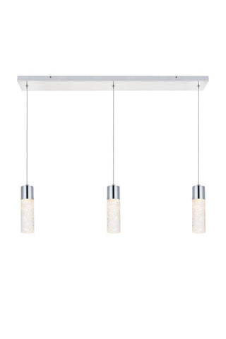 ZC121-5200D36C - Regency Lighting: Constellation 3 light Chrome LED Pendant