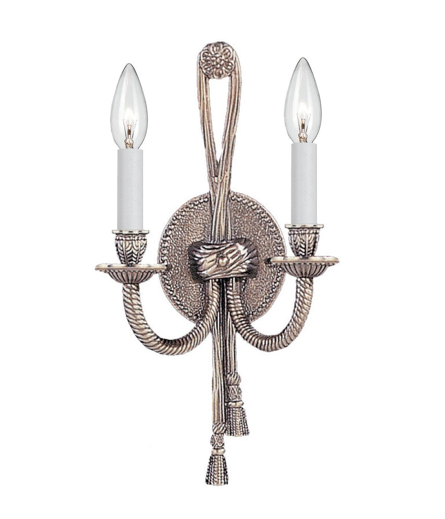 2 Light Pewter Traditional Sconce - C193-650-PW