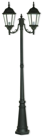 Livex Hamilton 2 Light TBK Outdoor Post Light - C185-75476-14