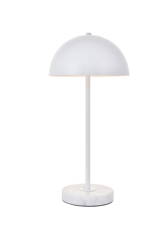 ZC121-LD4026T10WH - Living District: Forte 1 light White Table lamp