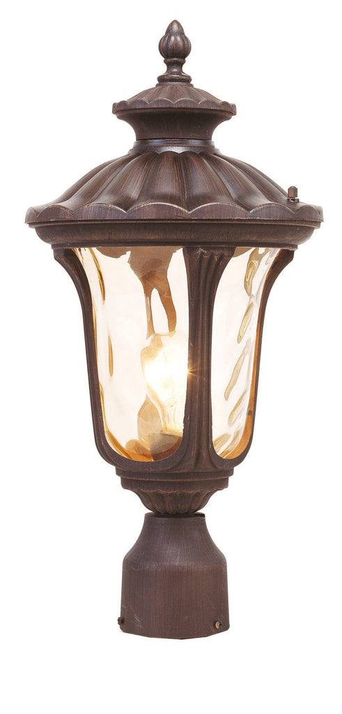 Livex Oxford 1 Light IB Outdoor Post Lantern - C185-7655-58