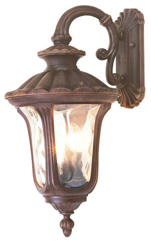 Livex Oxford 3 Light IB Outdoor Wall Lantern - C185-7657-58