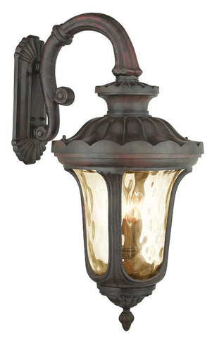 Livex Oxford 4 Light IB Outdoor Wall Lantern - C185-76702-58