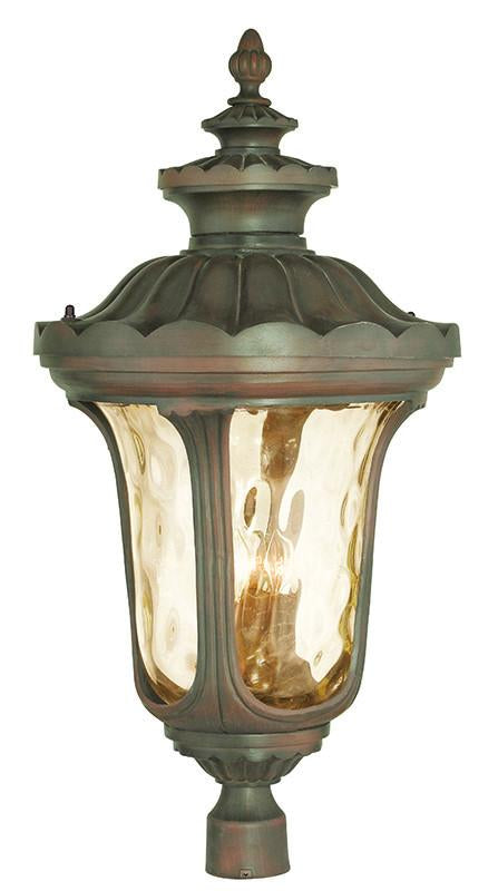 Livex Oxford 4 Light IB Outdoor Post Lantern - C185-76704-58