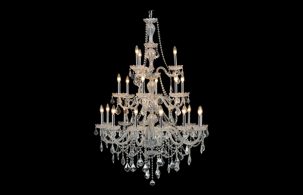 C121-7890G38C/RC - Regency Lighting: Giselle 21 light Chrome Chandelier Clear Royal Cut Crystal