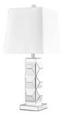 ZC121-ML9303 - Regency Decor: Sparkle Collection 1-Light Silver Finish Table Lamp