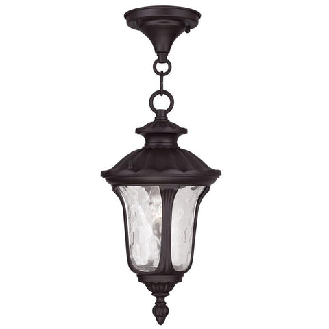 Livex Oxford 1 Light Bronze Chain Lantern - C185-7849-07