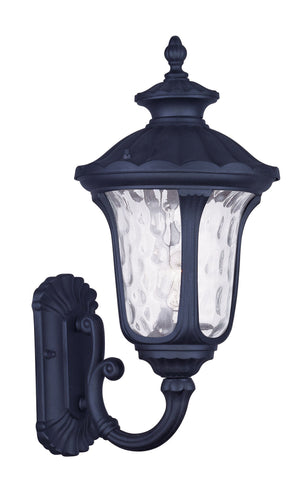 Livex Oxford 1 Light Black Outdoor Wall Lantern - C185-7852-04