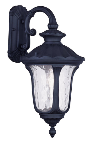 Livex Oxford 1 Light Black Outdoor Wall Lantern - C185-7853-04