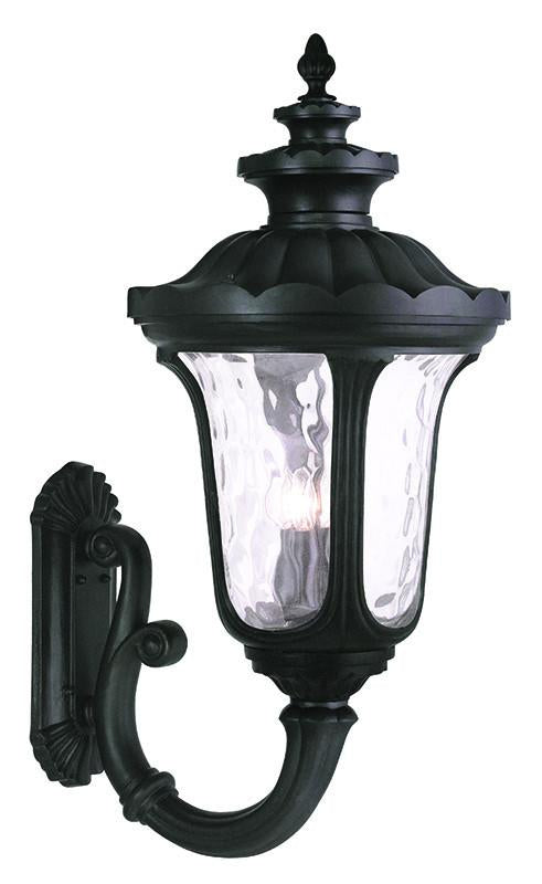 Livex Oxford 4 Light Black Outdoor Wall Lantern - C185-78700-04
