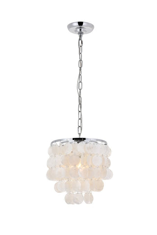 ZC121-LD5050D10C - Living District: Selene 1 light Chrome Pendant